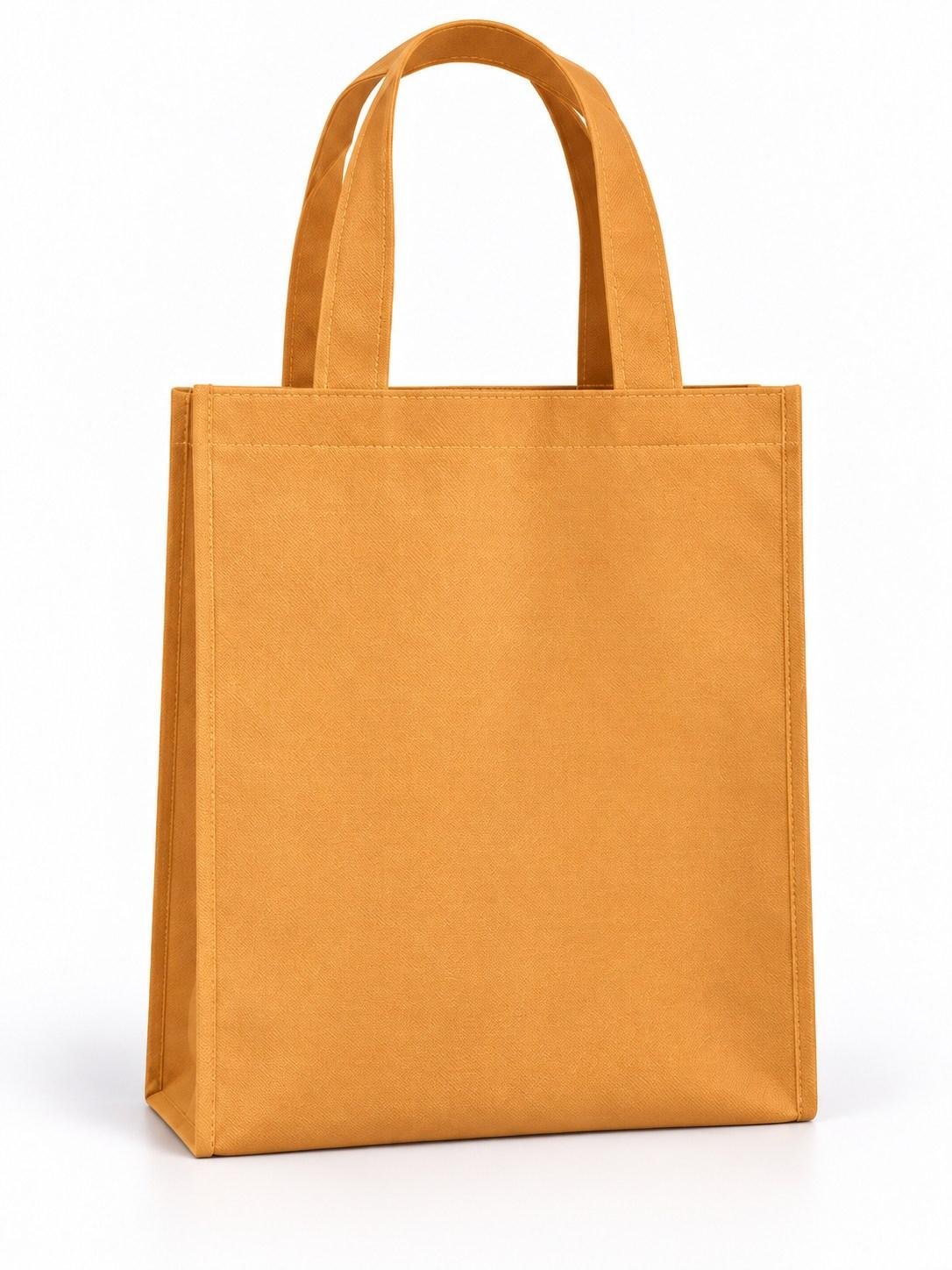 Tas spunbond kuning mustard polos